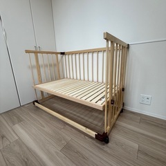 farska(ファルスカ) ベビーベッド 兼 ベビーサークル (...