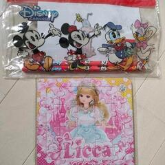 ディズニー文房具セット　リカちゃんパズル　えんぴつ2本　消しゴム...