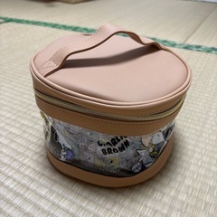 【新品・プライズ品】スヌーピー 丸型バニティポーチ の画像