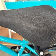 《リユースマン倉敷》子供用自転車 JrMTB 22インチ ブルー×ブラック ドライドビートの画像