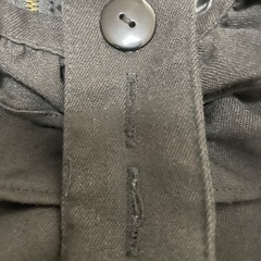 【美品】アーベーセーアンフェイス 黒のサス付きスカートの画像