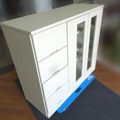 NITORI/ニトリ■サイドボードNブレイス90SB ホワイト家具 の画像