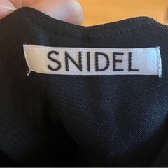 snidel ワンピース ブラックの画像