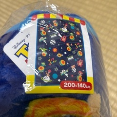 【新品・プライズ品】トイストーリー 大判毛布（200×140cm）の画像