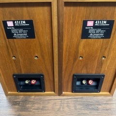 【speaker/ペアスピーカー】JBL 4312M COMPACT MONITOR ペアの画像