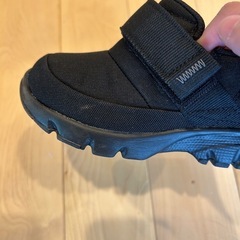 HI-TECのブラックスニーカー　16cmの画像