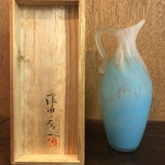 藤田喬平　花瓶の画像