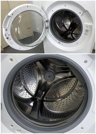 高年式!2024年製! 日立 HITACHI ドラム式洗濯機 BD-SX120JL-W 洗濯12kg/乾燥6kg 左開き ビッグドラム 中古家電 店頭引取歓迎 yR9633