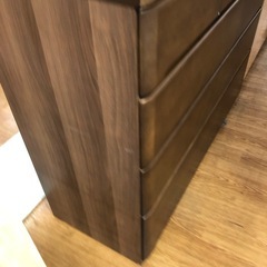 ローチェスト　ニトリ　４段　程度B オウカ2【取りに来れる方限定】の画像