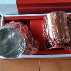 銅製マグ（2個セット）の画像