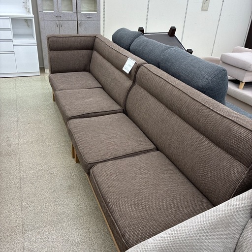 リユースのサカイ東金店　ニトリ　コーナーソファ茶色　TJ12611