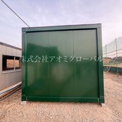 どんなお色でも再現可能！３×６ｍサイズ 18㎡ プレハブハウス 屋外でも安心 鍵付き 全国ＯＫ コンテナハウスより良いモノの画像