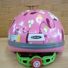 ☆OGK KABUTO 自転車用ヘルメット PEACH KIDS サイズ47～51cm 幼児用 キッズ 子ども用 ピンク バックル ワンタッチ ピーチキッズ 札幌 北20条店の画像