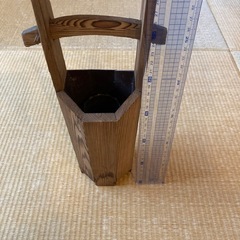木製　花器の画像