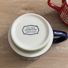 北欧風 マグカップ 2個セットの画像