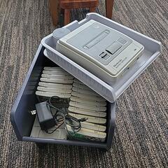 スーパーファミコンソフト付きの画像