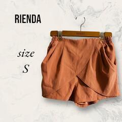 rienda ショートパンツ リエンダ Sサイズ ポケット ウエ...