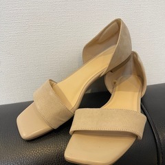 フラットサンダル②ベージュ