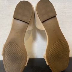 フラットサンダル②ベージュの画像