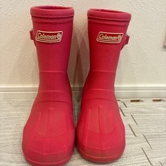 【決定】美品♡Coleman コールマン　長靴　17センチ