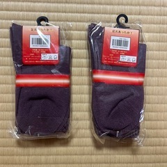 【新品】靴下２つセット｜22〜24cm｜遠赤外線効果の画像