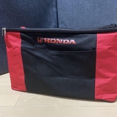 保冷バッグ　キャンプ　非常時　ホンダHONDA 赤／黒の画像