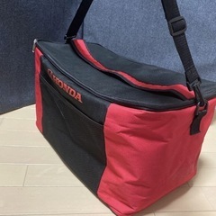 保冷バッグ　キャンプ　非常時　ホンダHONDA 赤／黒の画像