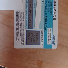 ANA 株主優待券　最新(2026年11月30日まで)