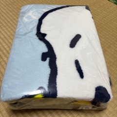 【新品・プライズ品】スヌーピー 大判毛布（未開封・絵柄サイズ不明）