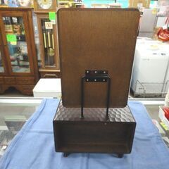 鎌倉彫 ミニドレッサー ミニ鏡台 引出付き 幅25cm 化粧台 札幌 西岡店の画像