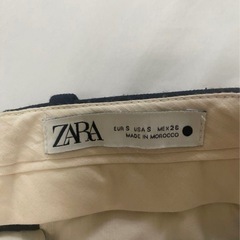 ZARA クロップドパンツ　大きめサイズ　ザラの画像
