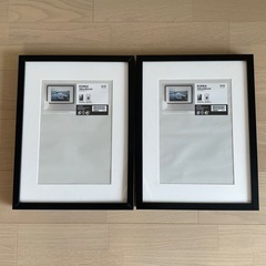 IKEA RIBBA 30×40cm フォトフレーム 黒