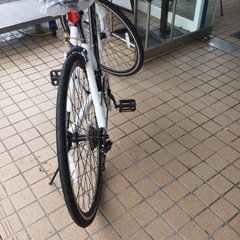 🚲春日市🚲ロードバイク🚲700C🚲ギア付き🚲新品🚲未使用品🚲ASX24L0274🚲白色🚲No.278の画像