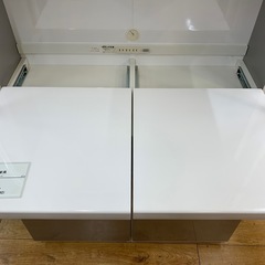レンジボード　松田家具　ホワイトの画像
