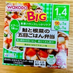 1歳4か月　鮭と根菜の五目ごはん弁当