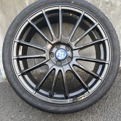 【美品】225/40R19 19インチ LEHRMEISTER ...