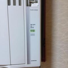 コロナ　窓用エアコンの画像