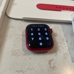 即日引渡❗️Apple Watch series 8 バッテリー98% 41mm　　RED レッド　赤　スマートウォッチ　腕時計　アップルウォッチ　iPhone　シリーズ8 生活家電の画像