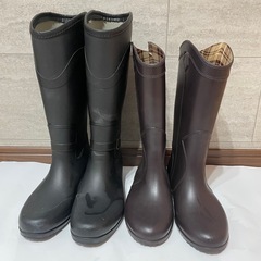 【バラも可◎】レインブーツ2足