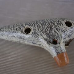 美品 大塚楽器 ナイトオカリナ AC アルトC調 カラー:茶 NIGHT OCARINAの画像