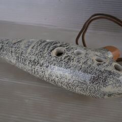 美品 大塚楽器 ナイトオカリナ AC アルトC調 カラー:茶 NIGHT OCARINAの画像