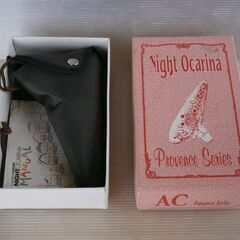 美品 大塚楽器 ナイトオカリナ AC アルトC調 カラー:茶 NIGHT OCARINAの画像