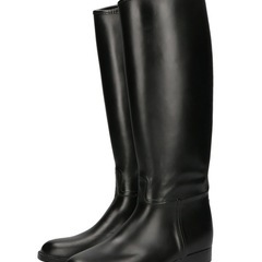 新品 レディース レインブーツ 長靴 黒の画像