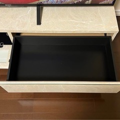 【早期売却希望】テレビボード　テレビ台　大理石柄の画像