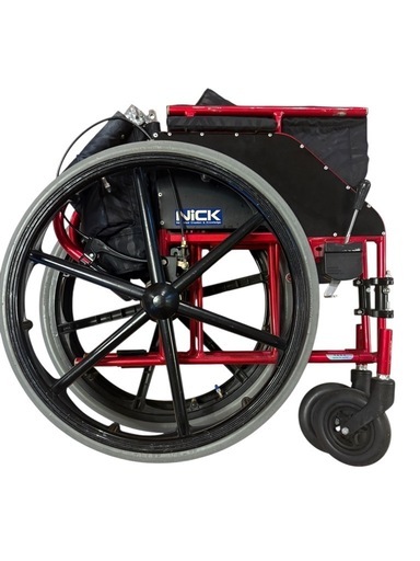 ニック Nick 軽量 車いす 自走型 強化アルミ製 折りたたみ スポーツなど
