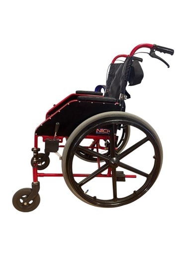 ニック Nick 軽量 車いす 自走型 強化アルミ製 折りたたみ スポーツなど