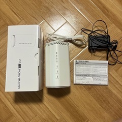 Speed Wi-Fi HOME 5G L12 ホームルーターの画像
