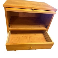 超美品】momo モモナチュラル コモ ミドルボード キャビネット 脇木工