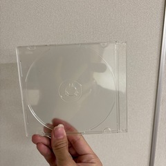 空のCDケースの画像
