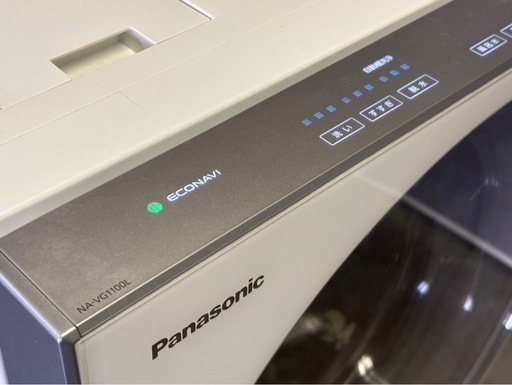 Panasonic cuble ドラム式洗濯機 2017年製 10kg 脱水3kg 左開き NA-VG1100L